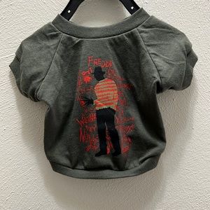 Freddy Krueger Dog shirt x-small